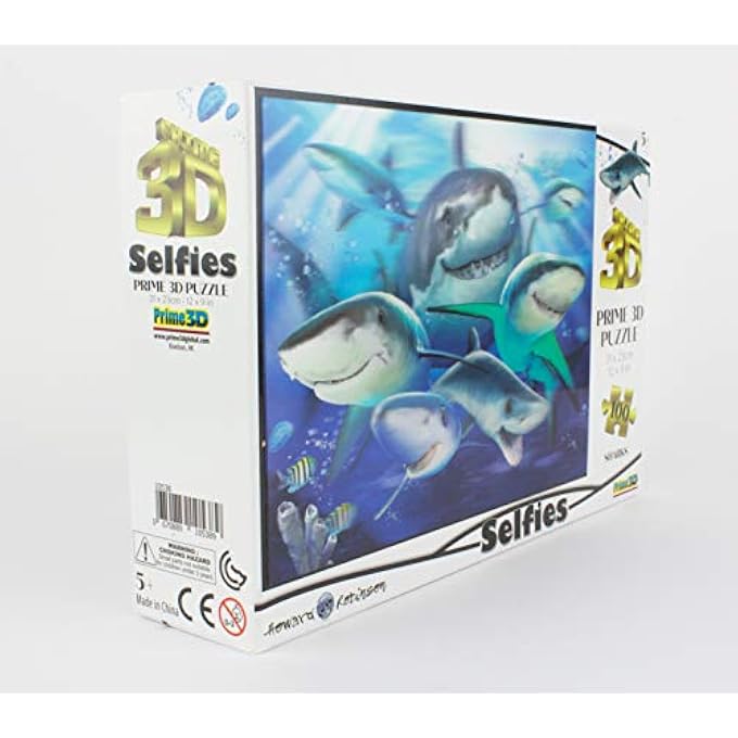 PUZZLES SHARK SELFIE 100PC - Image 3